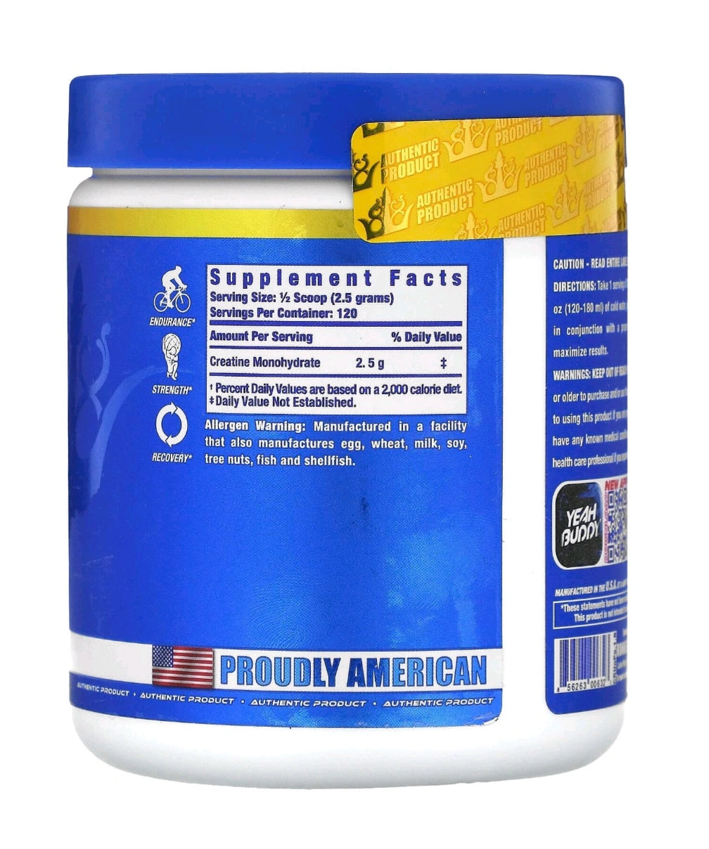 Creatina Ronnie Coleman 120 Servicios