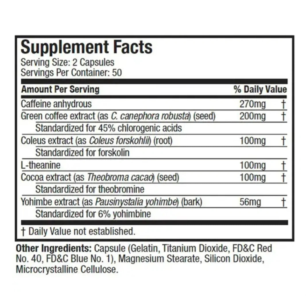 Hydroxycut (Quemador de grasa)