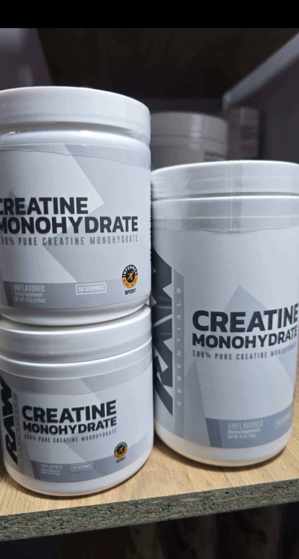 Creatina RAW CBUM 100 Servicios