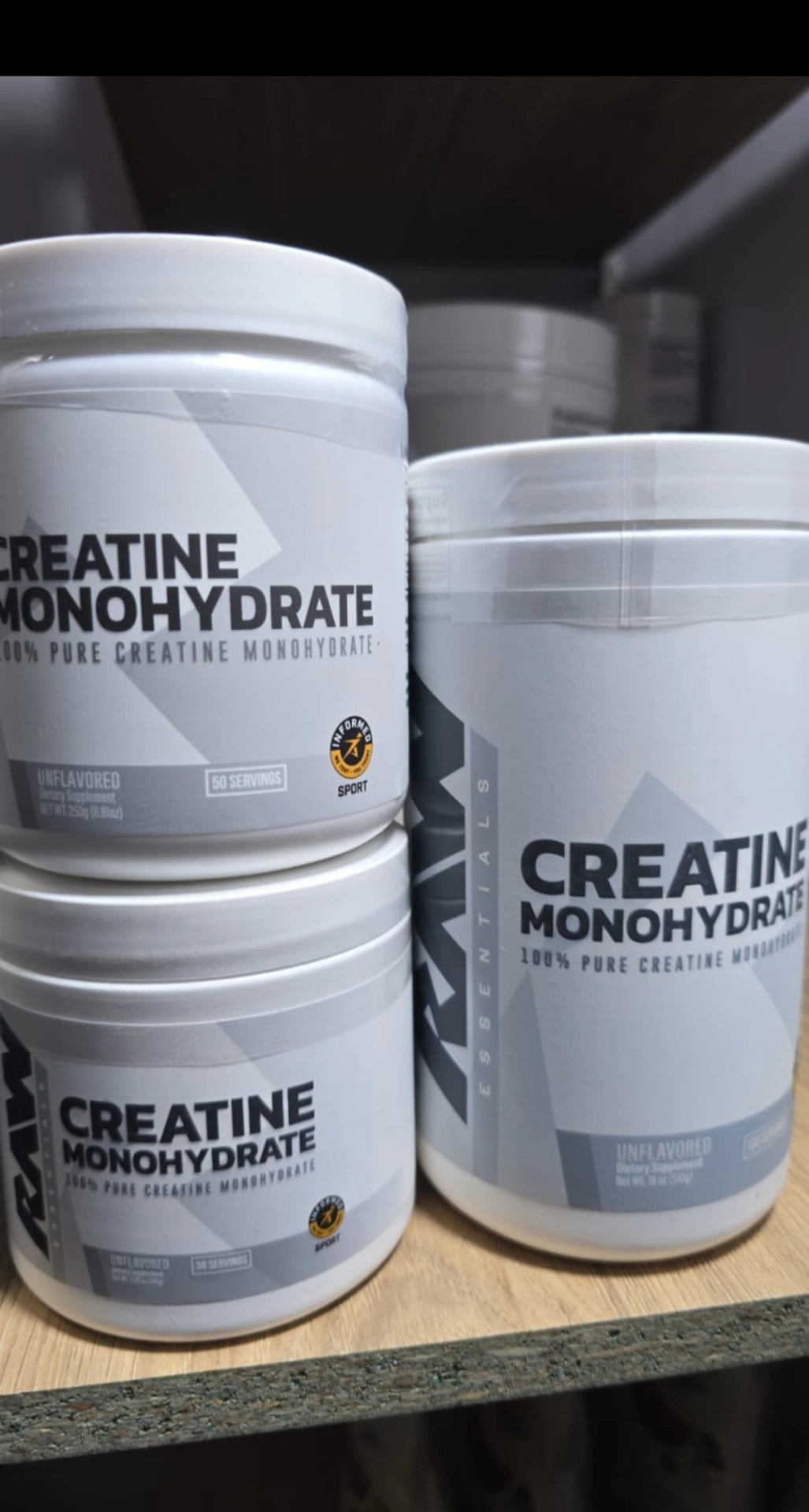 Creatina RAW CBUM 100 Servicios